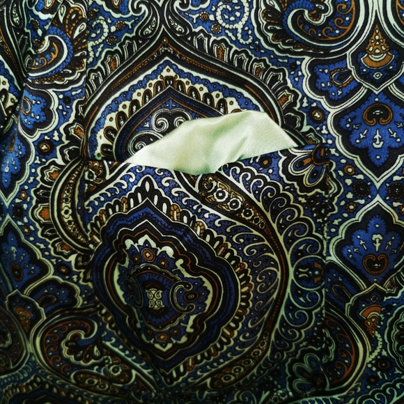 Silk 90s paisley blazer just WOW! - Picture 3 of 5